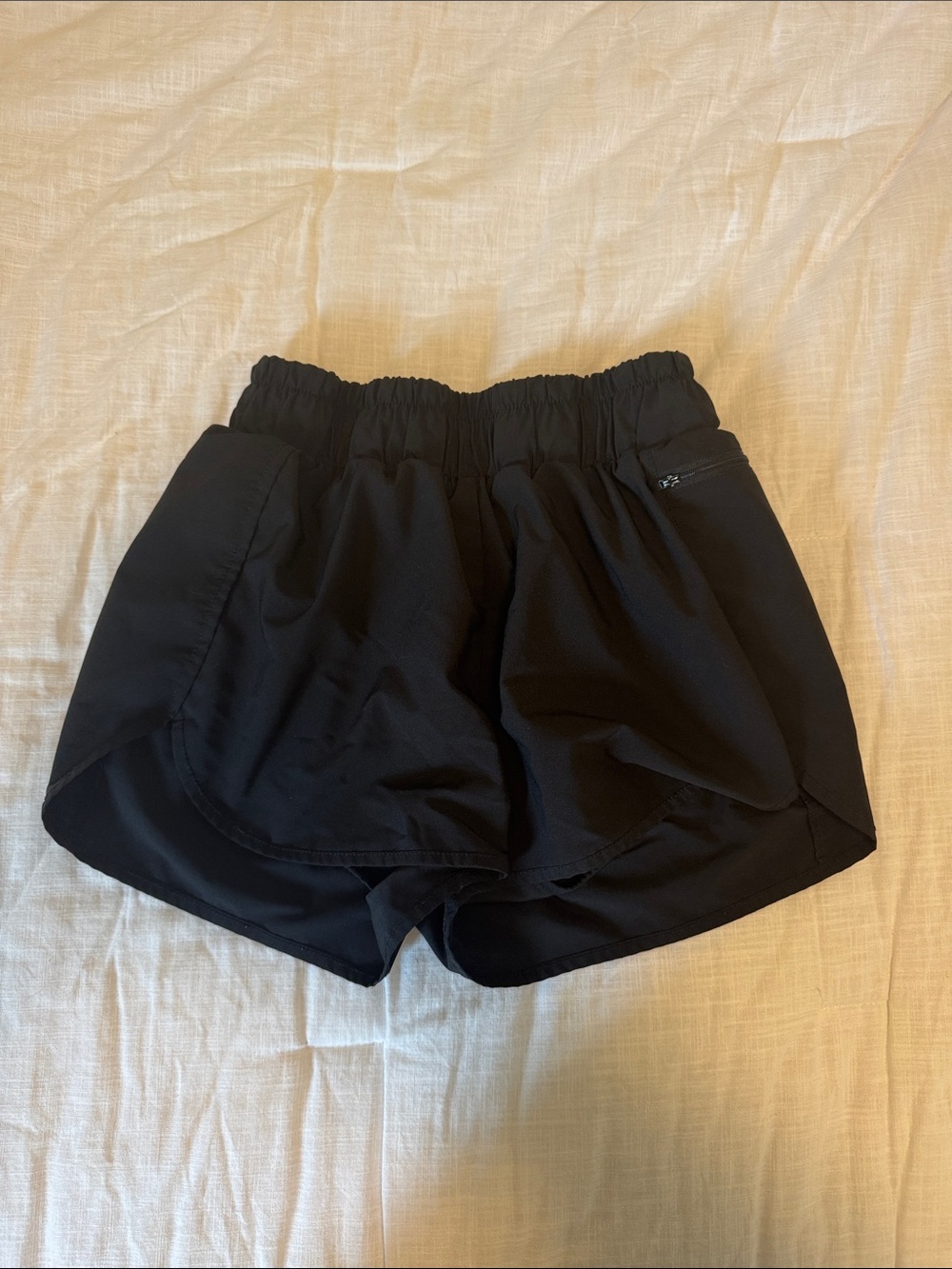 Amazon Black Women's Athletic Running Shorts with Elastic Waist